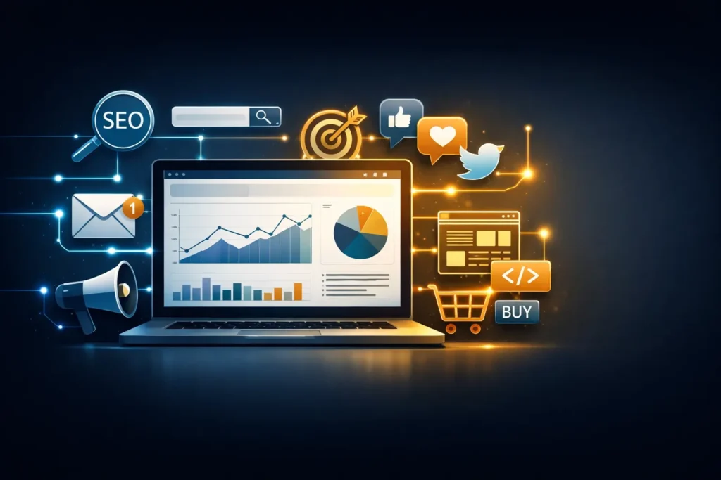 how a digital marketing strategist in kannur , kerala helps businesses grow online